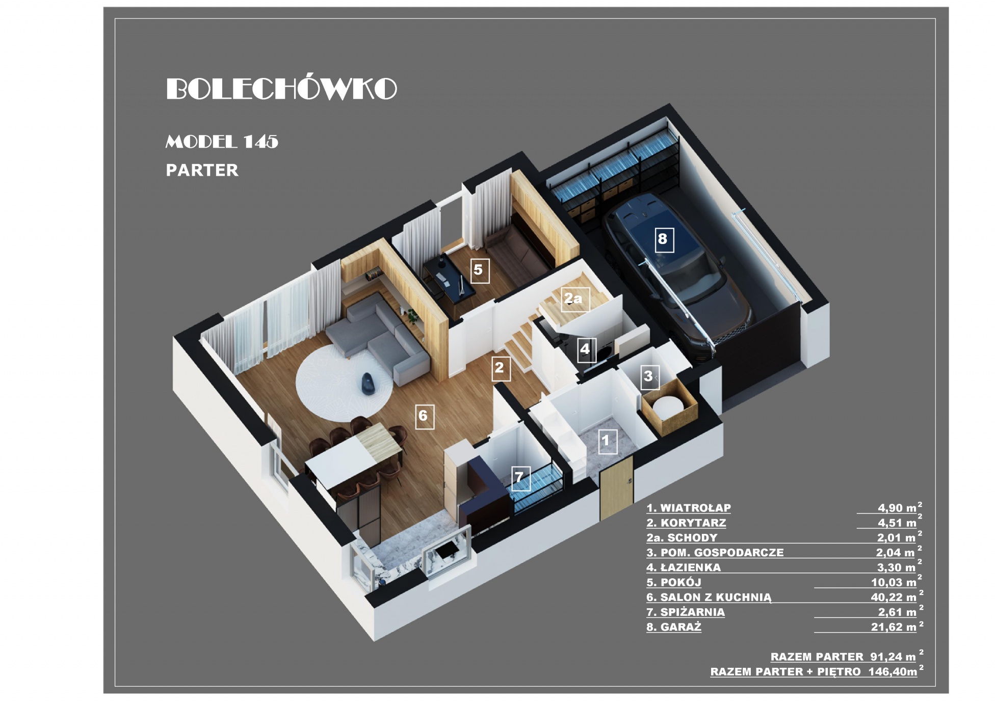 Model 145 parter Bolechówko