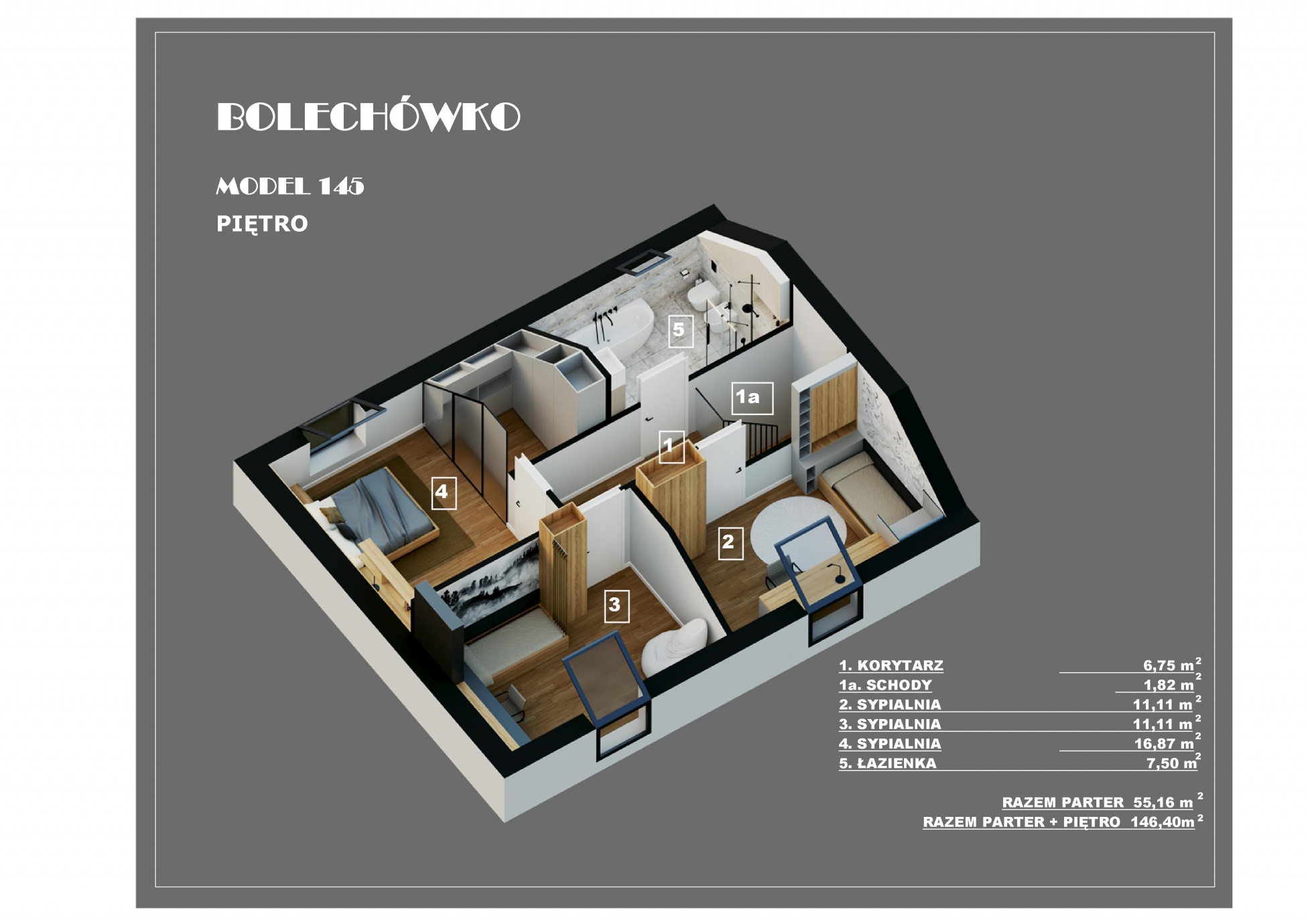 Model 145 piętro Bolechówko
