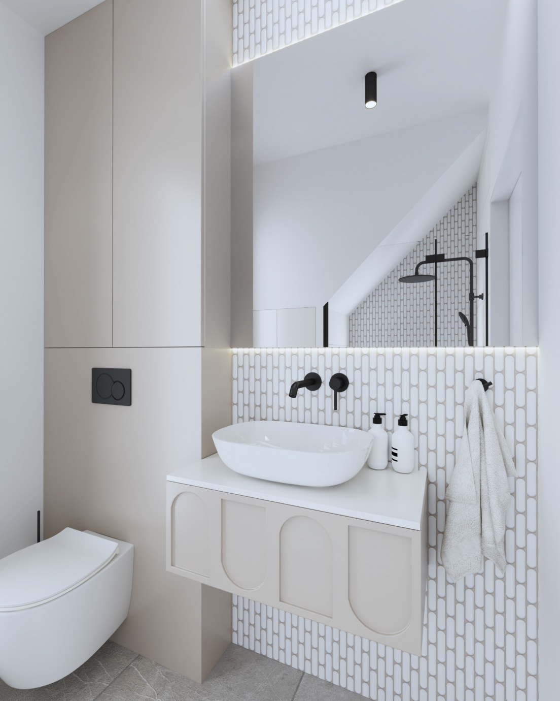 Model 145 Bolechówko łazienka parter