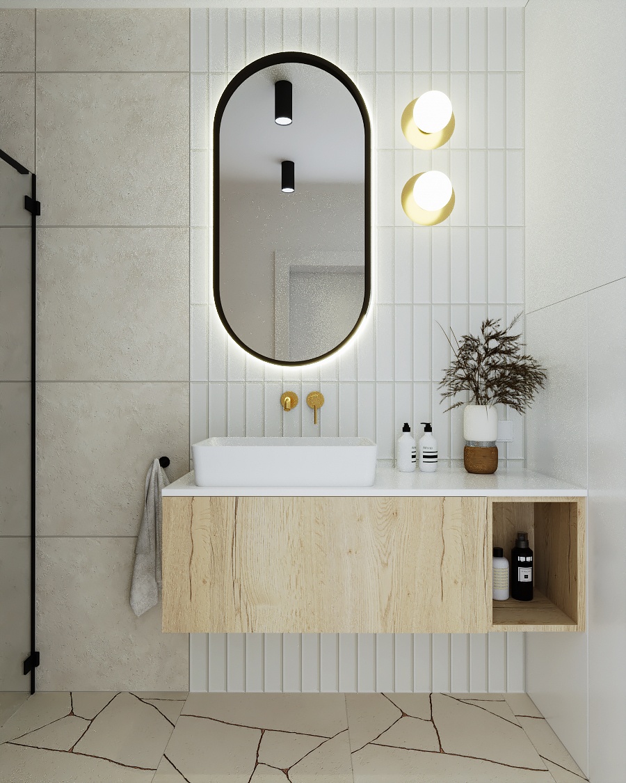 Model 100 łazienka Bolechówko