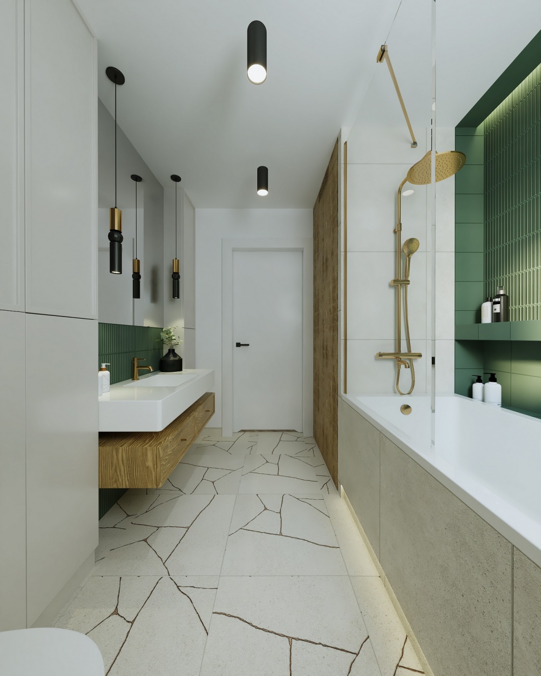 Model 100 łazienka Bolechówko