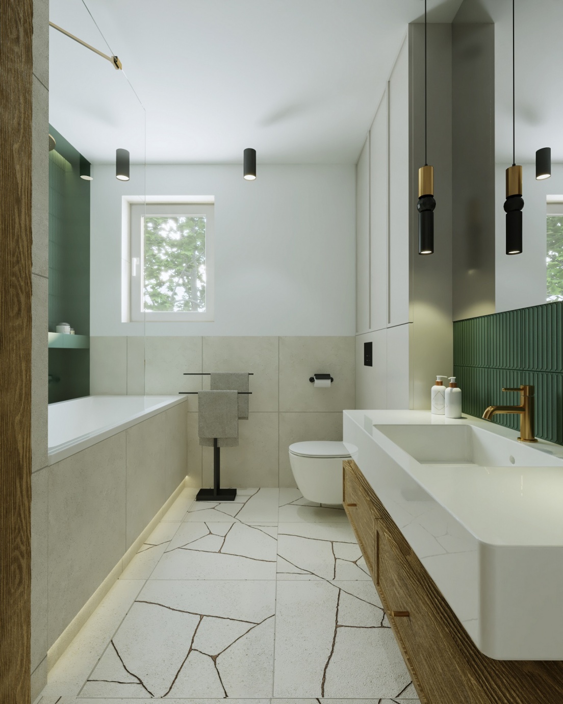 Model 100 łazienka Bolechówko