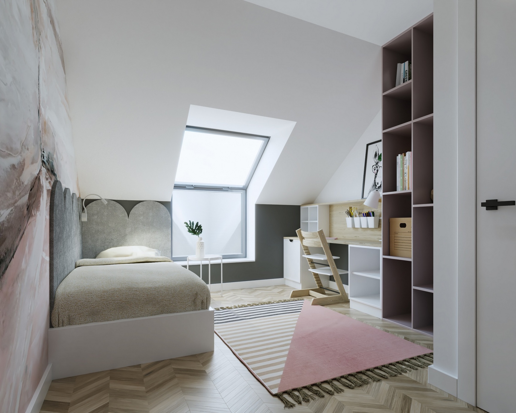 Model 100 sypialnia Bolechówko