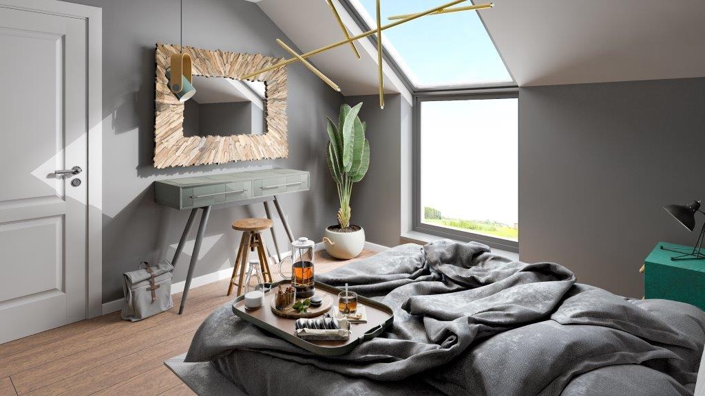 Model 75 sypialnia Bolechówko