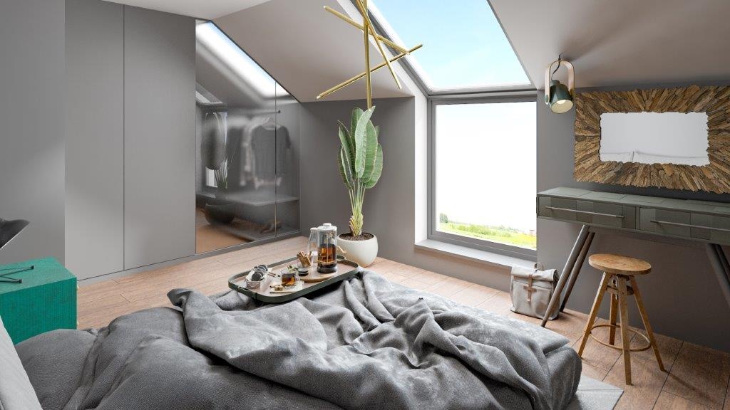 Model 75 sypialnia Bolechówko